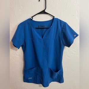 Blue Greys Anatomy Scrub Top size small